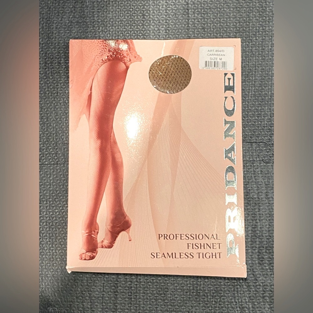 PRIDANCE PROFESSIONAL FISHNET SEAMLESS TIGHTS WITH INSOLE 854/D
